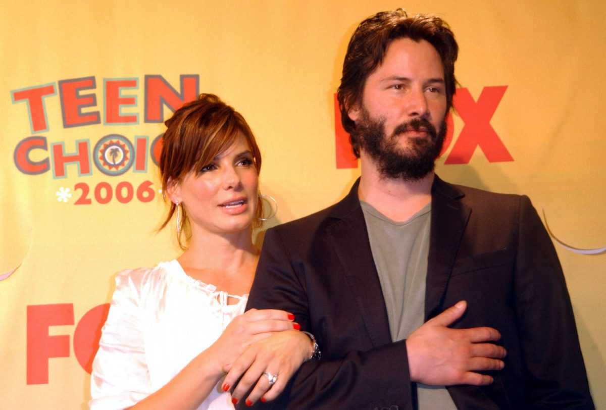 Sandra Bullock et Keanu Reeves