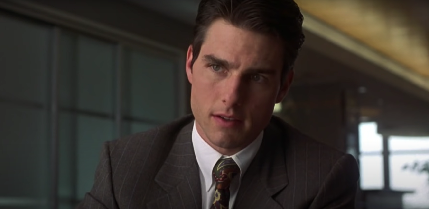 Tom Cruise dans Jerry Maguire