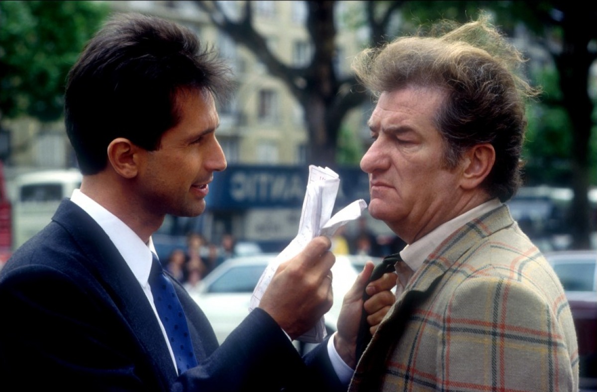 Thierry Lhermitte et Eddy Mitchell dans La Totale !