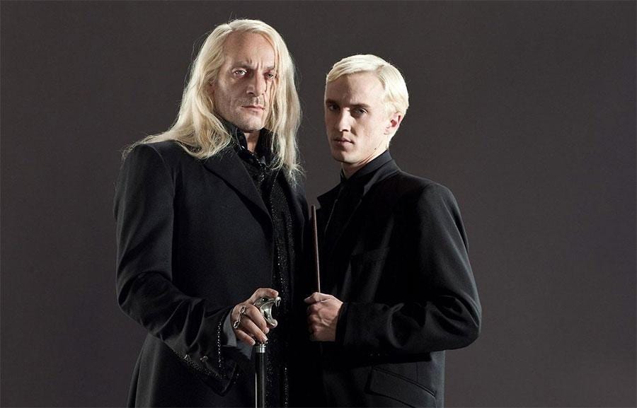 Lucius et Draco Malefoy