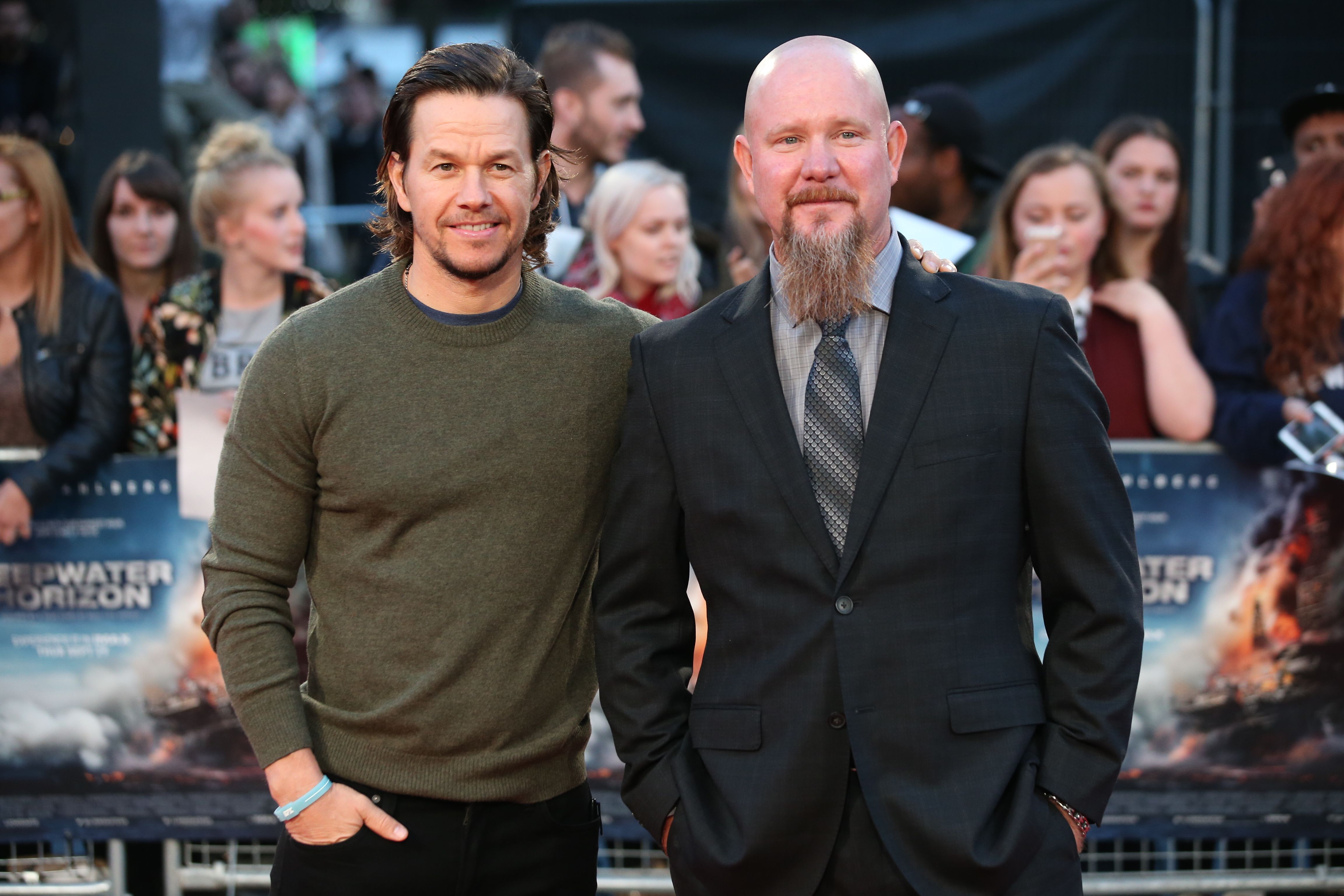 Mark Wahlberg et Mike Williams Mark Wahlberg et Mike Williams