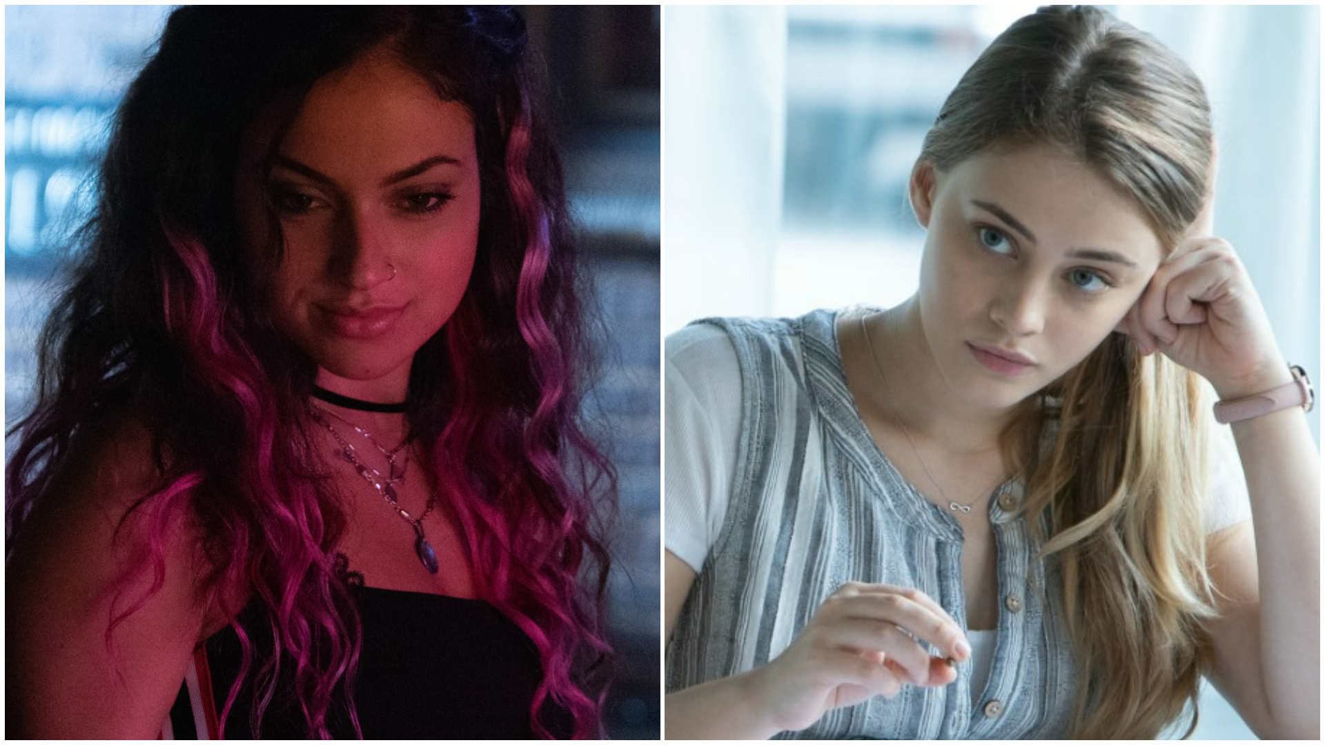 Molly (Inanna Sarkis) et Tessa (Josephine Langford) - After