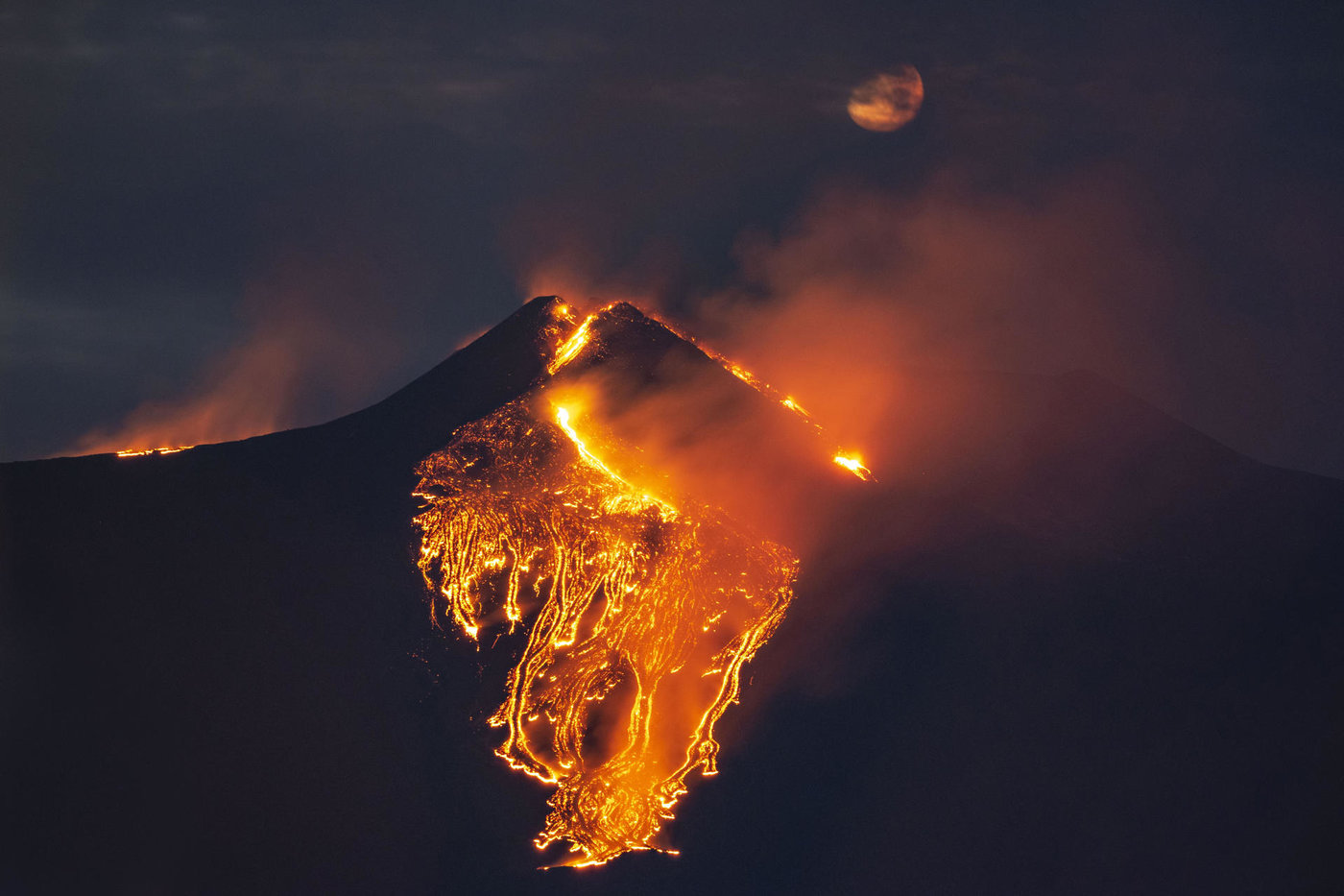 L'Etna en éruption