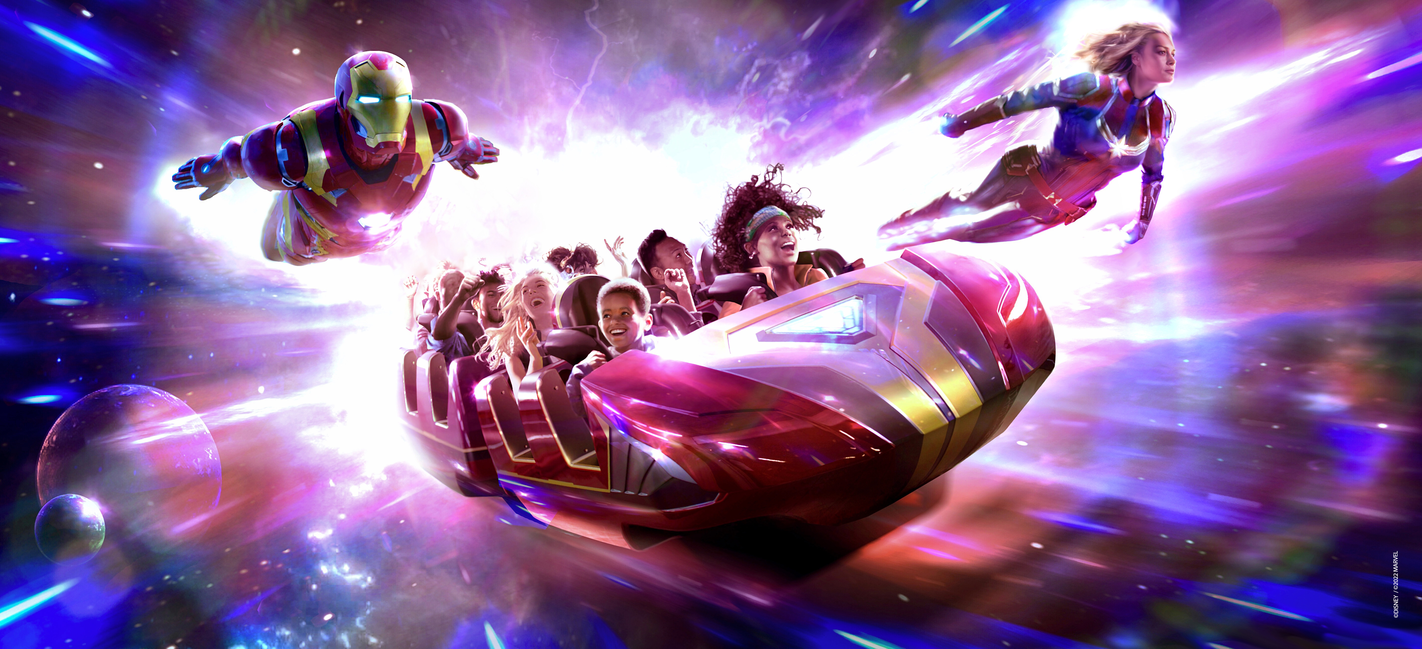 Attraction Avengers Assemble Flight Force