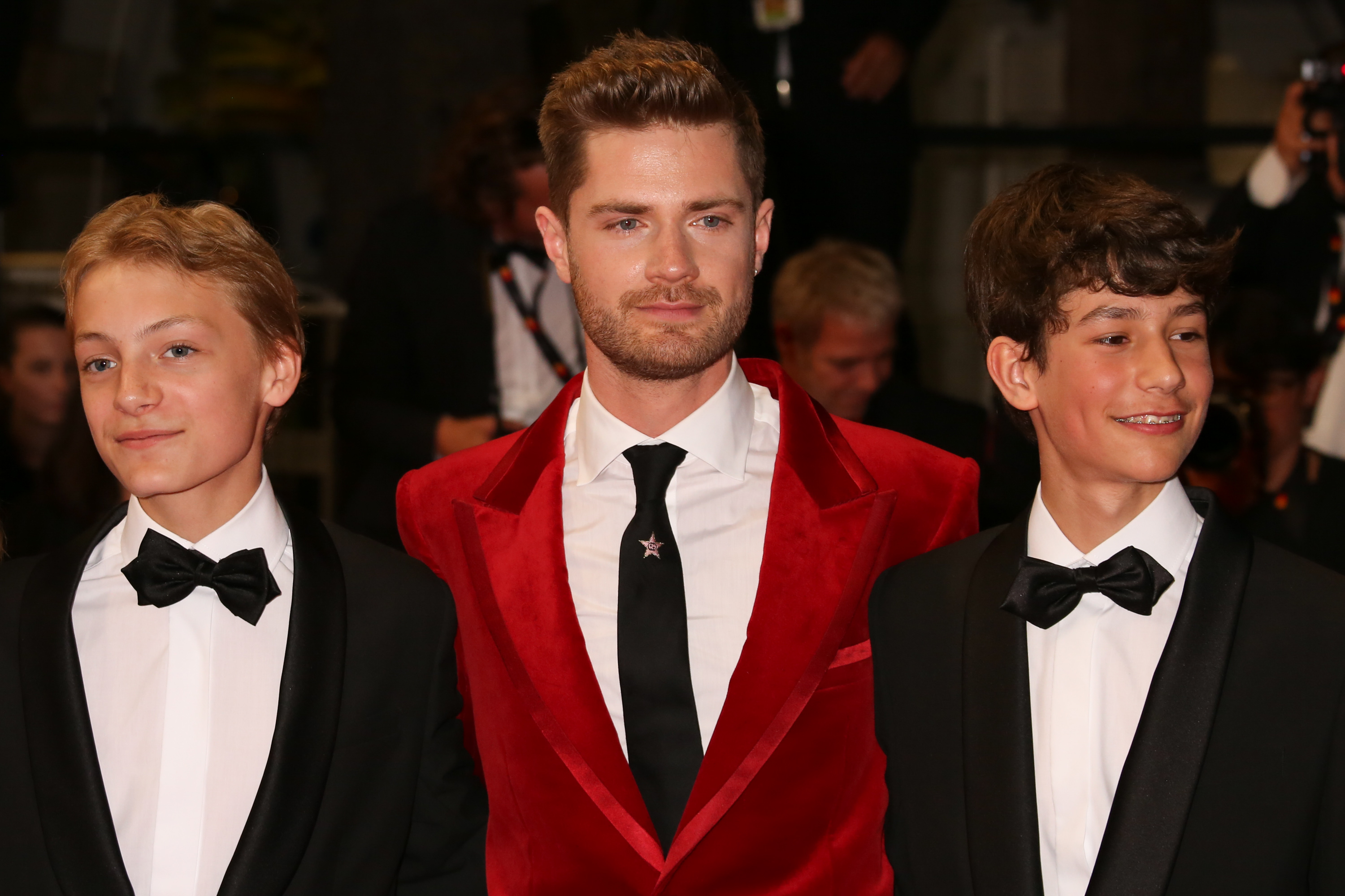 75e festival de Cannes - Montée des marches de "Close"
