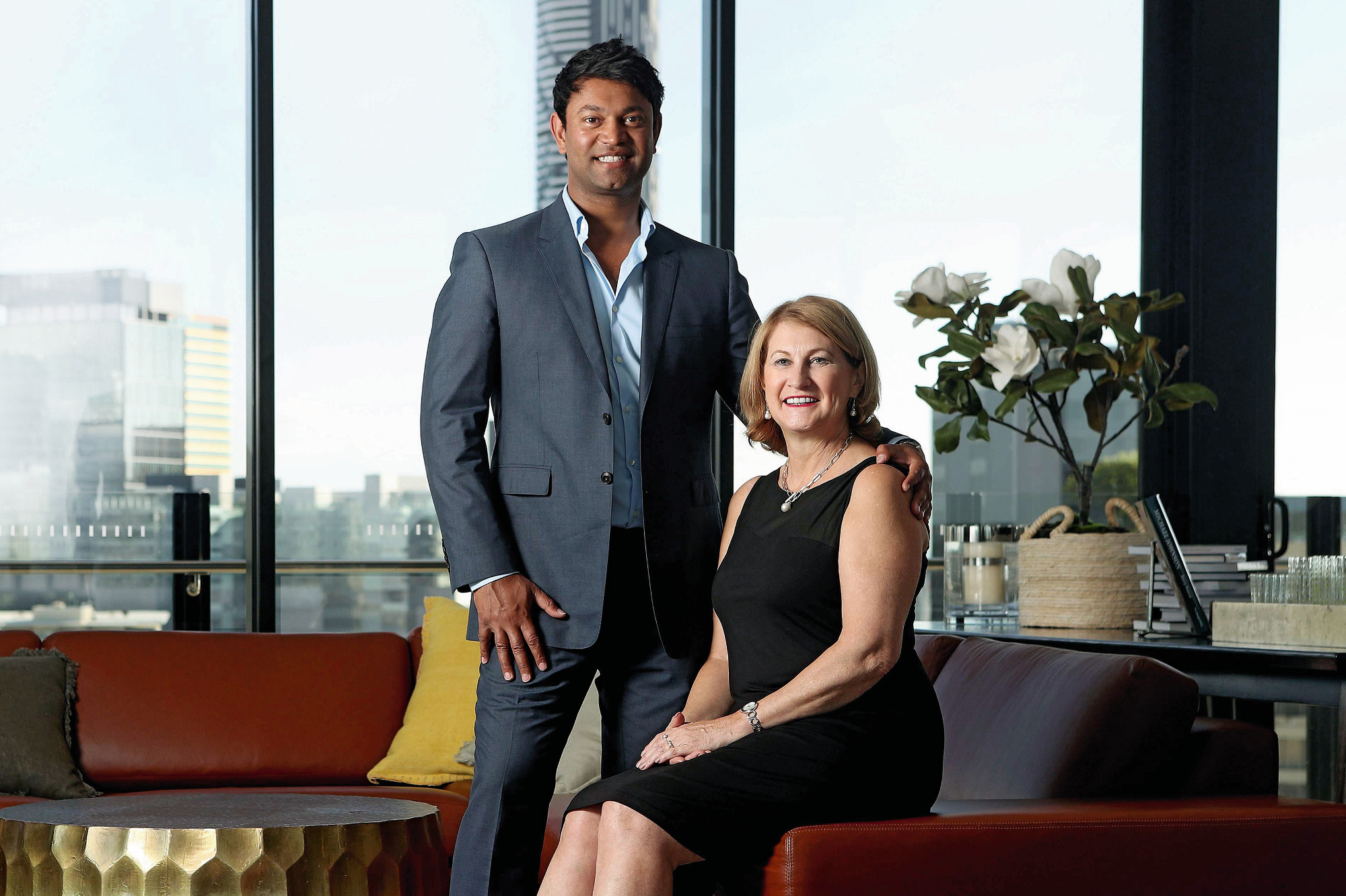 Saroo Brierley and Sue Brierley Saroo Brierley and Sue Brierley