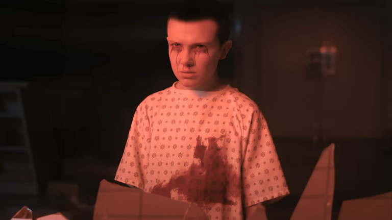 Millie Bobby Brown (Eleven) dans Stranger Things saison 4