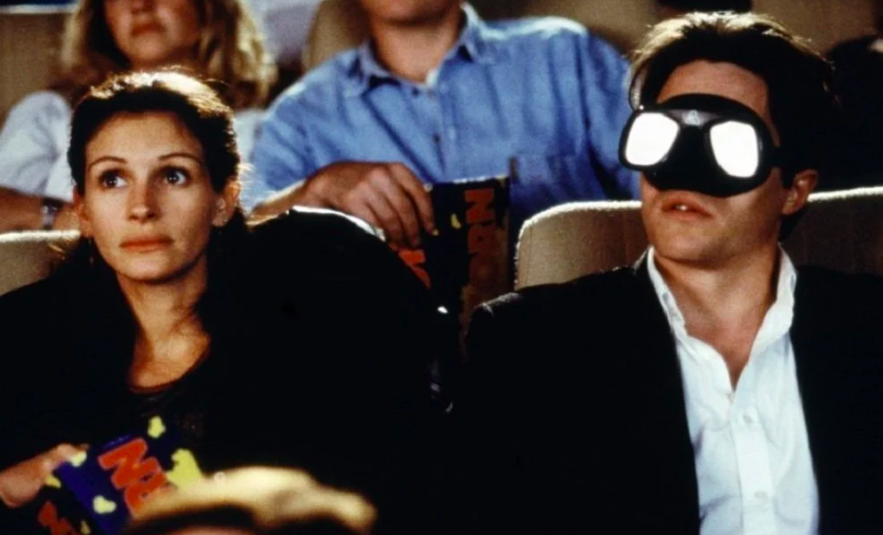 Julia Roberts et Hugh Grant dans Coup de foudre à Notting Hill