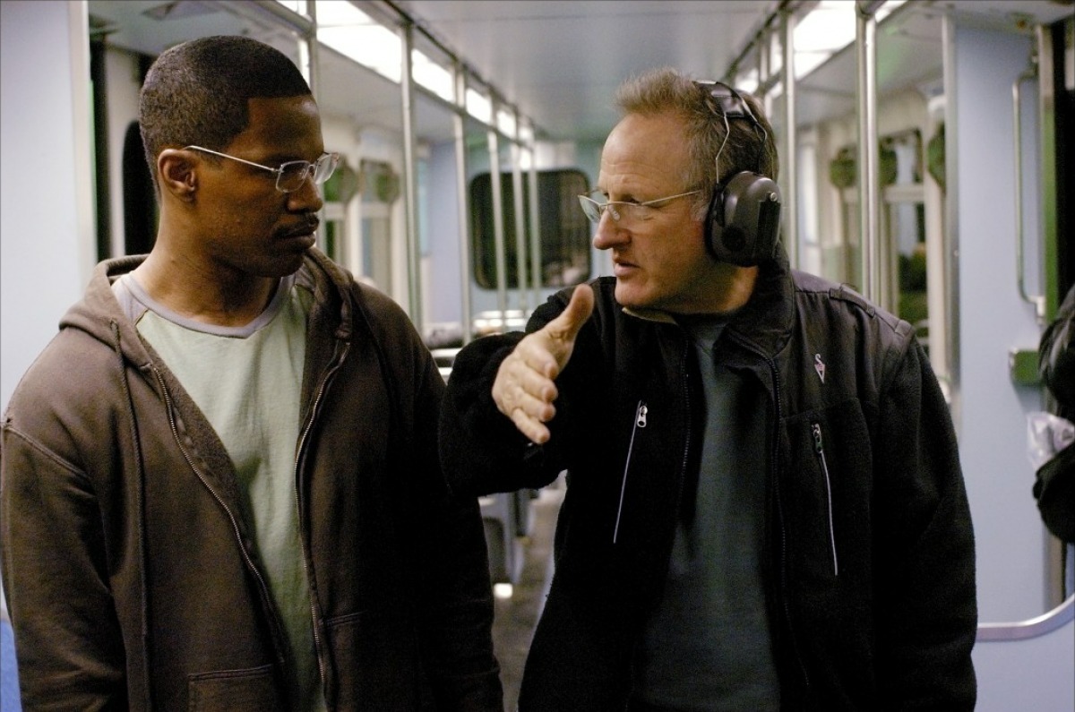 Michael Mann sur le tournage de Collateral 