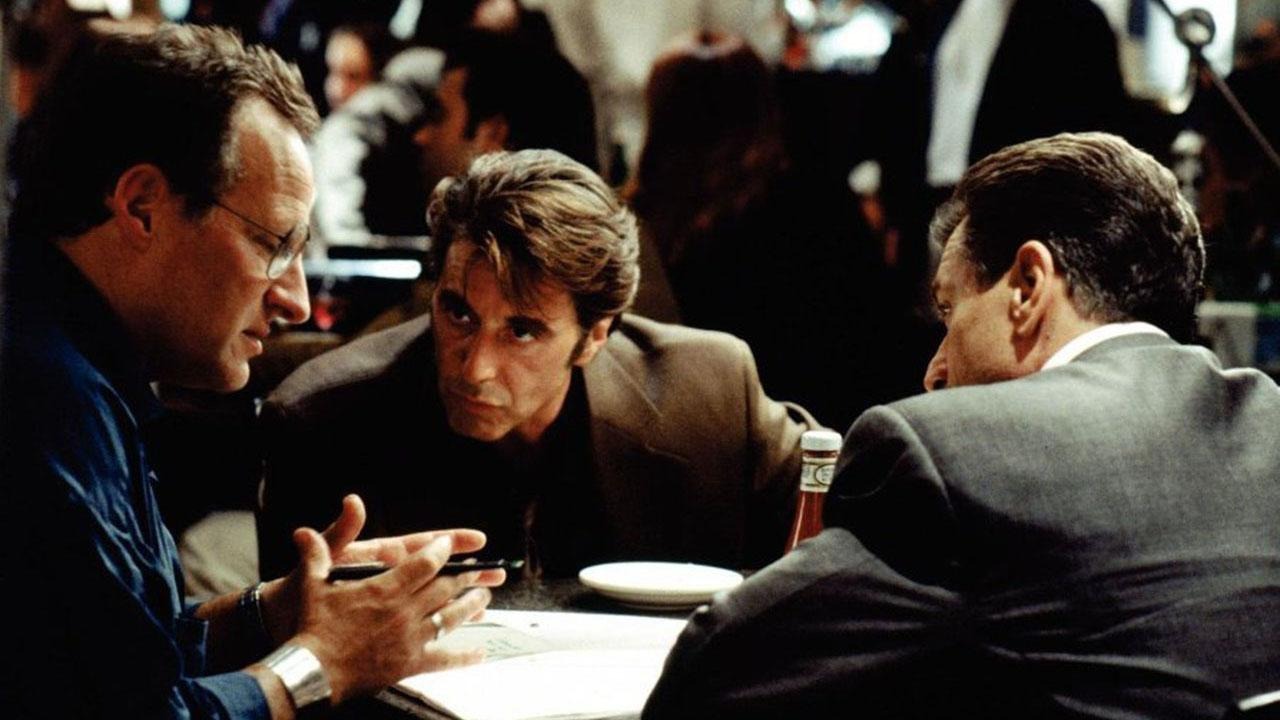 Michael Mann sur le tournage d'Heat