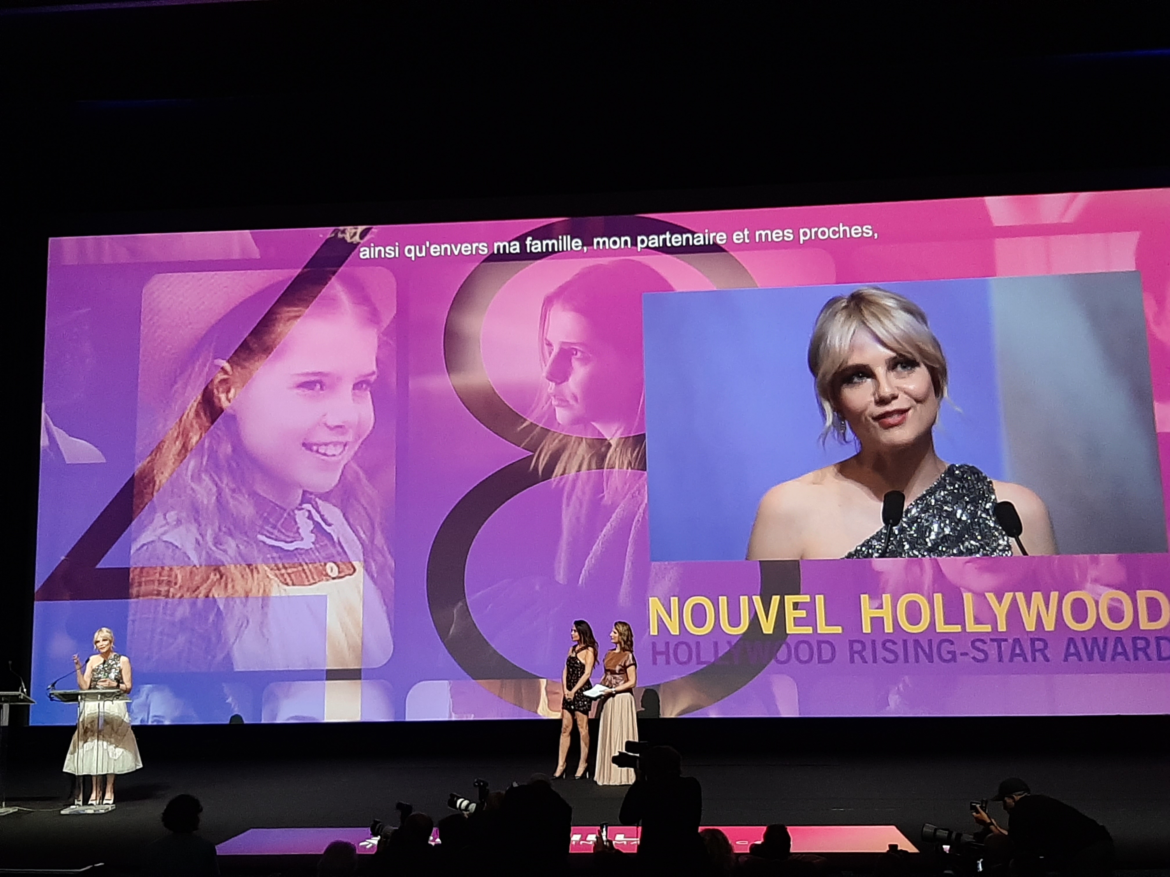 Lucy Boynton, prix du Nouvel Hollywood au 48e Festival du cinéma américain de Deauville