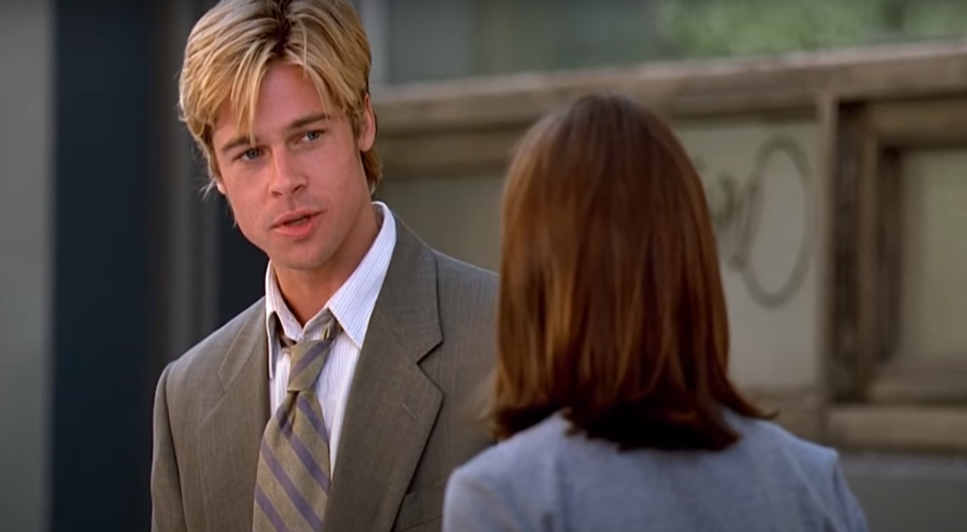 Joe Black (Brad Pitt) dans Rencontre avec Joe Black Joe Black (Brad Pitt) dans Rencontre avec Joe Black