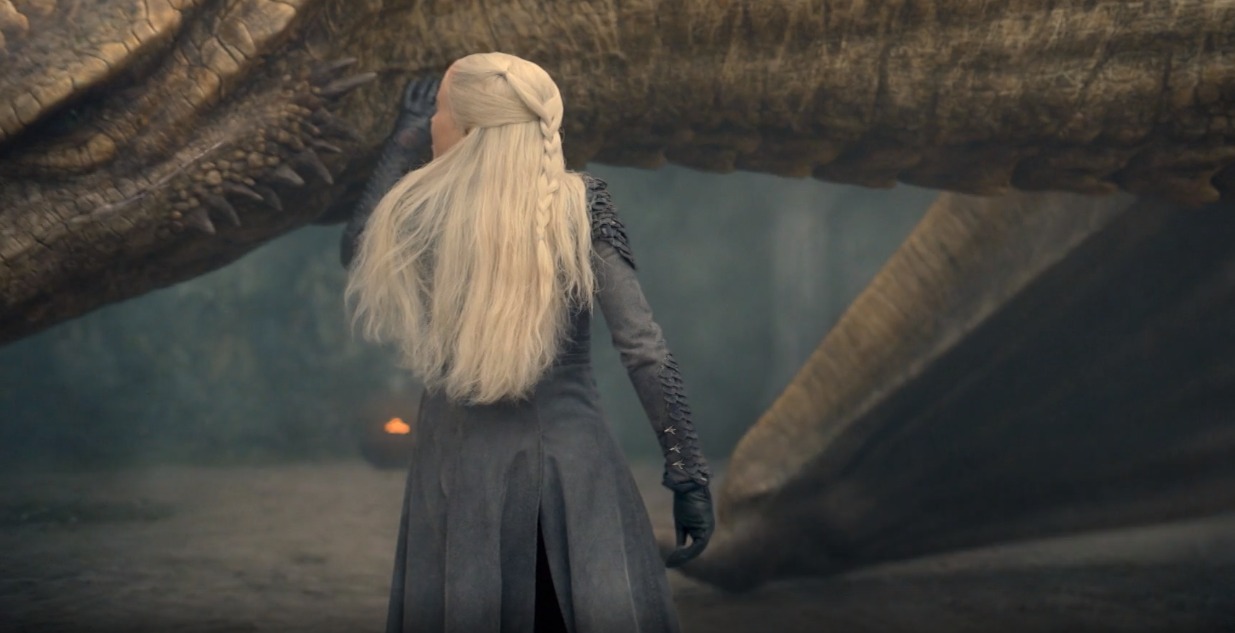Rhaenyra Targaryen et son dragon - House of the Dragon