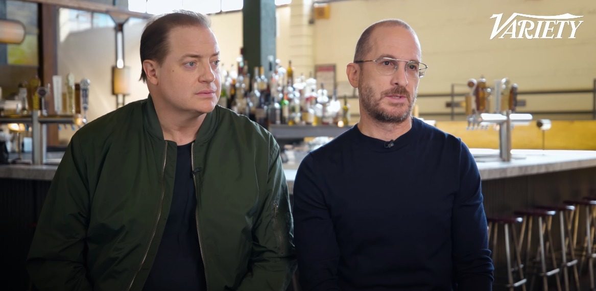 Brendan Fraser et Darren Aronofsky