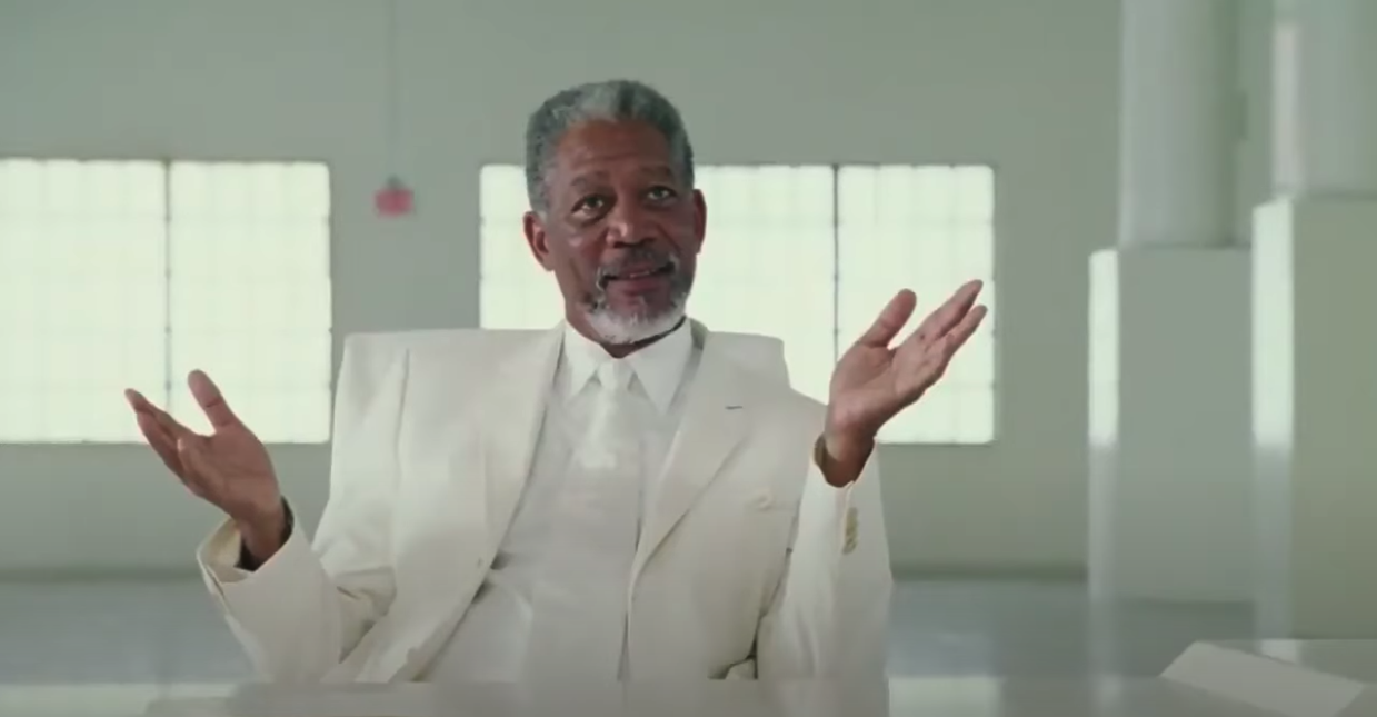 Dieu (Morgan Freeman) - Bruce tout-puissant