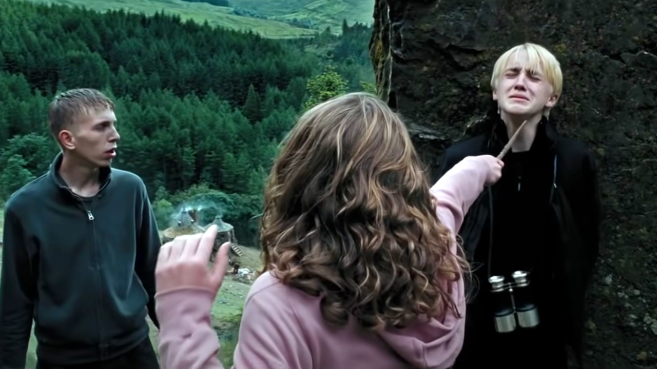 Drago maltraité par Hermione - Harry Potter et le prisonnier d'Azkaban