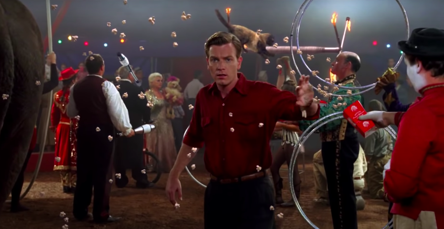 Ewan McGregor dans le film Big Fish de Tim Burton