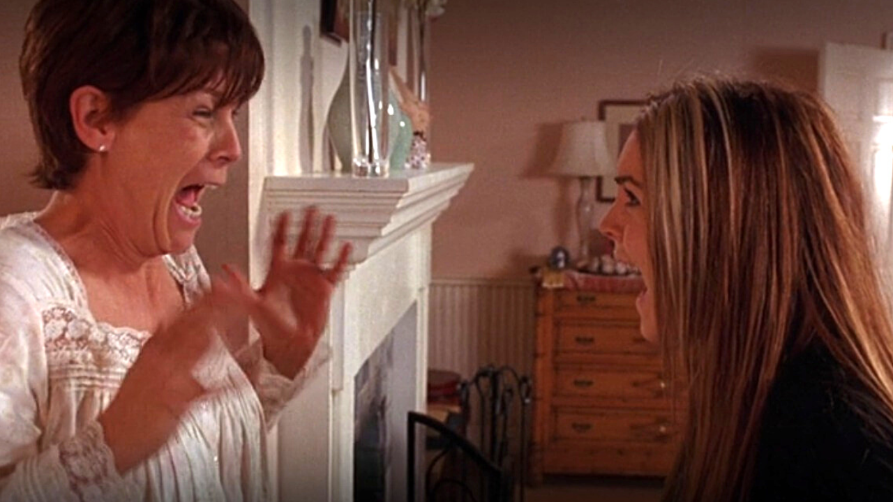 Jamie Lee Curtis (Tess Coleman) et Lindsay Lohan (Anna Coleman) dans Freaky Friday