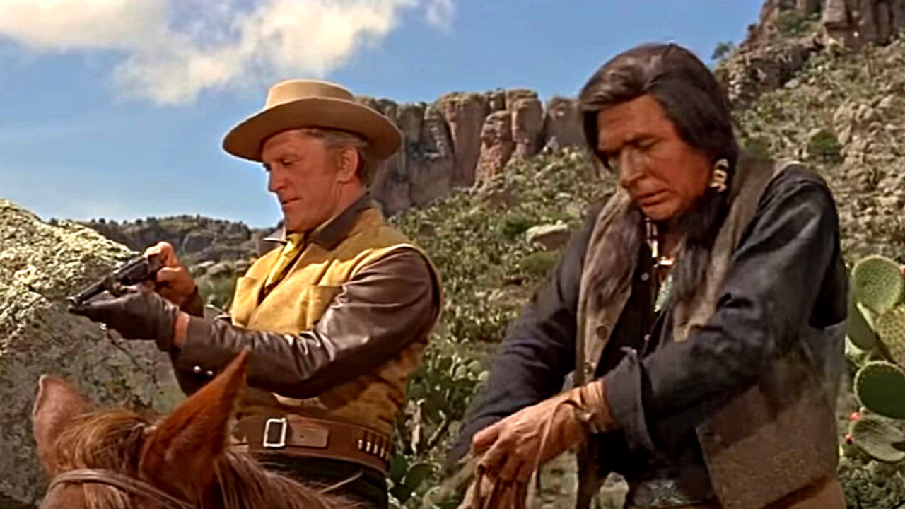 Lomax (Kirk Douglas) - La Caravane de feu 
