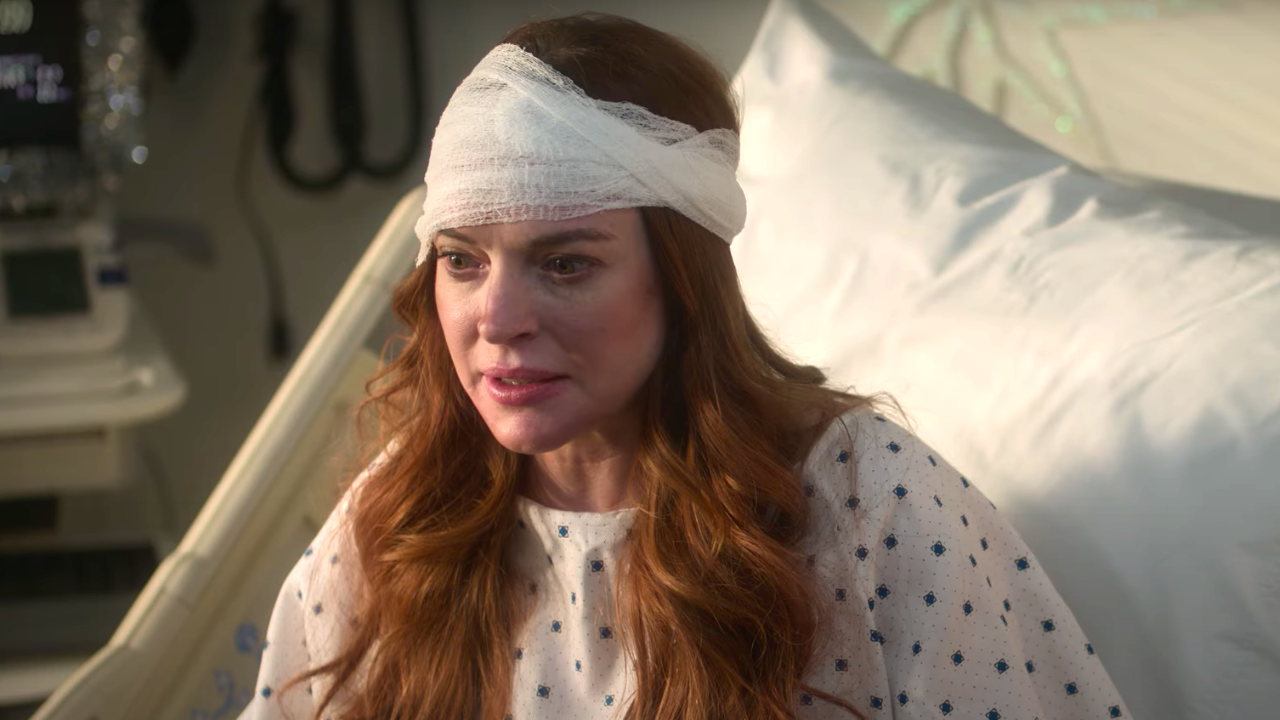 Lindsay Lohan dans Noël tombe à pic