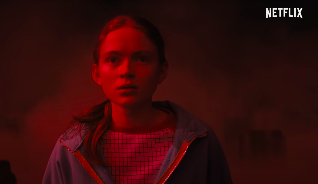 Sadie Sink (Max) - Stranger Things saison 4 © Netflix