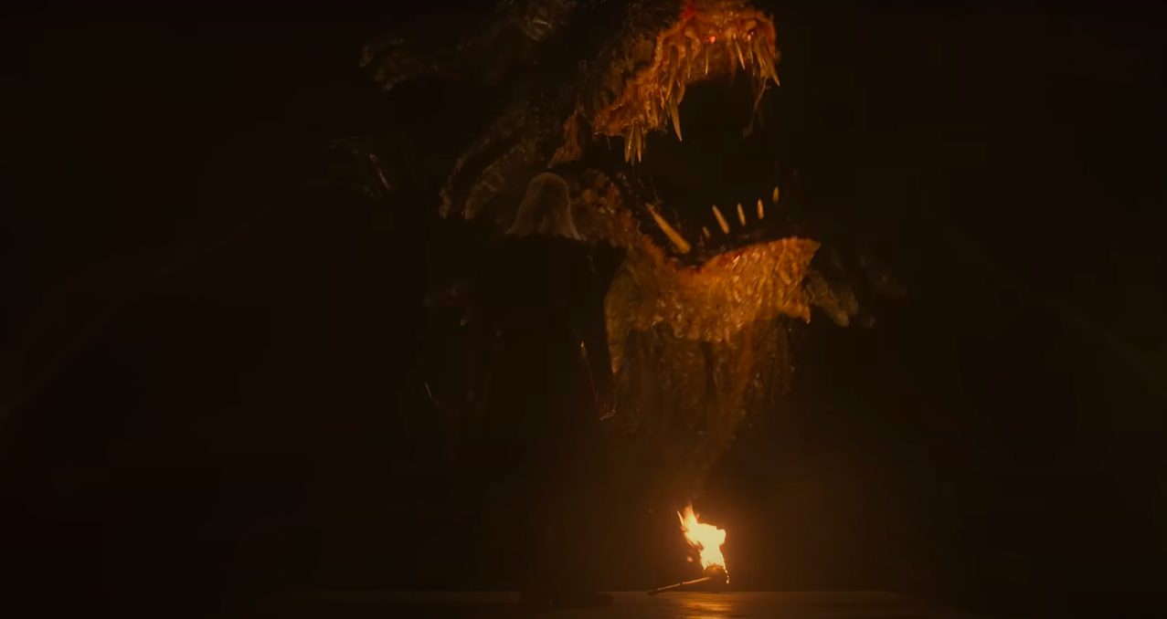 Daemon Targaryen tente d'approcher Vermithor - House of the Dragon épisode 10