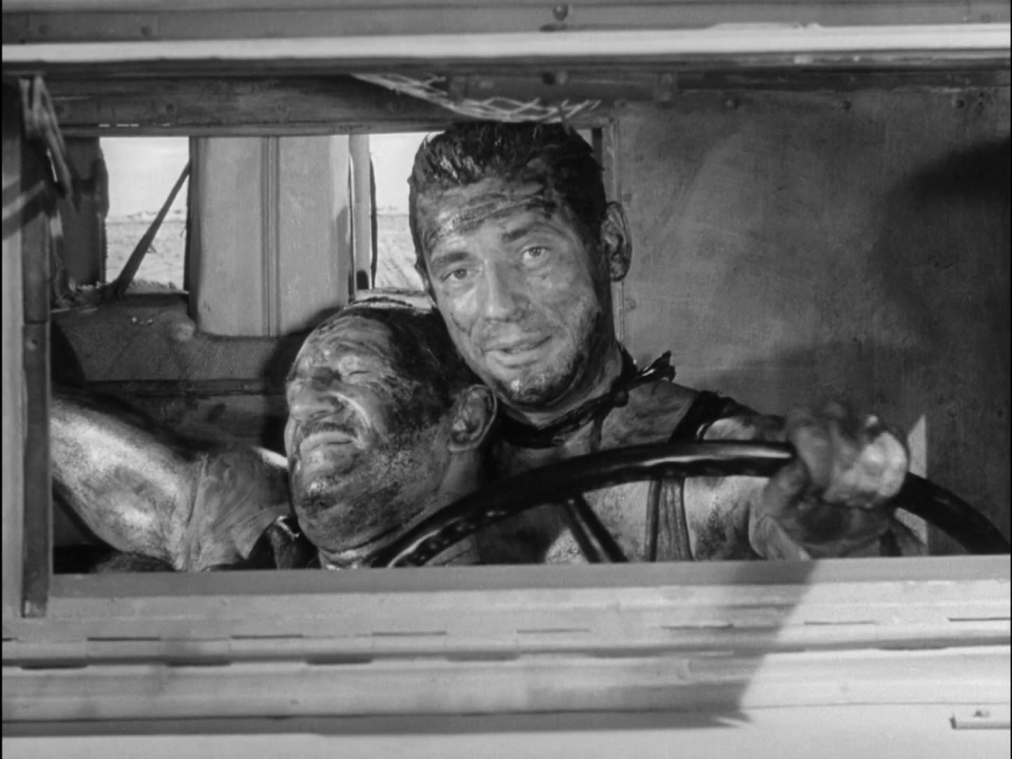 Yves Montand et Charles Vanel Le Salaire de la peur
