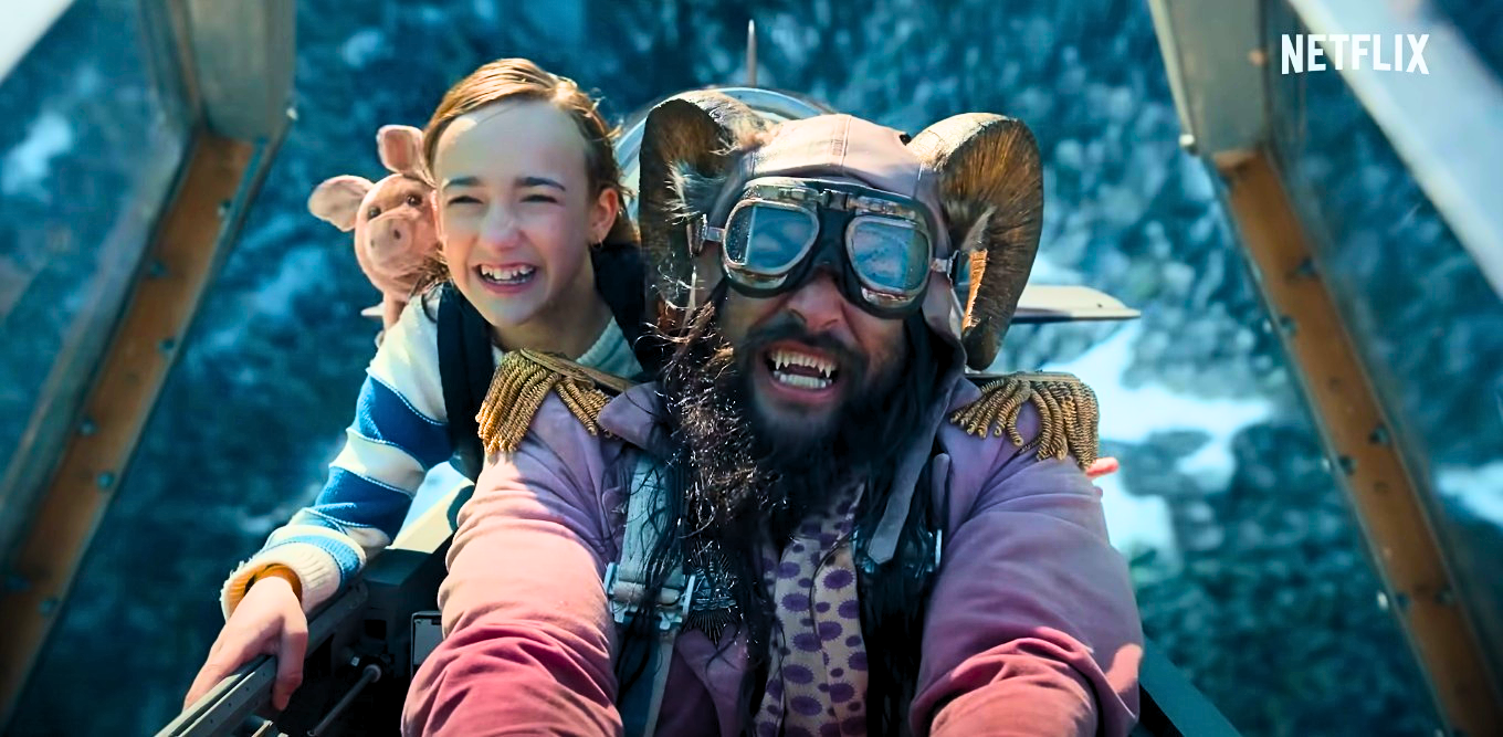 Nemo (Marlow Barkley) et Flip (Jason Momoa) - La Petite Nemo et le Monde des rêves