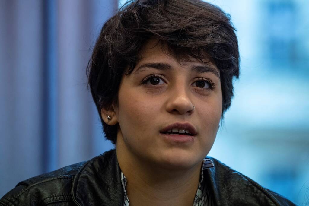 Sarah Mardini à Berlin en décembre 2018 
