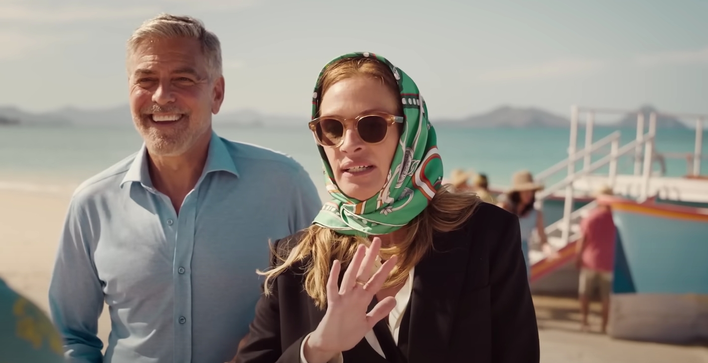 George Clooney et Julia Roberts dans Ticket to Paradise