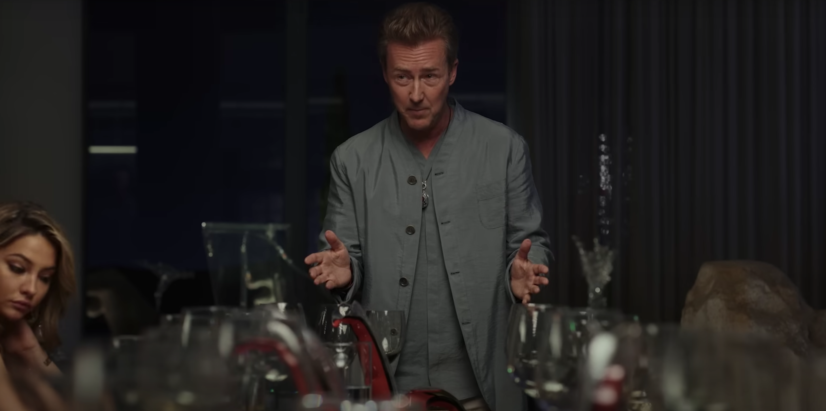 Miles Bron (Edward Norton) - Glass Onion ©Netflix