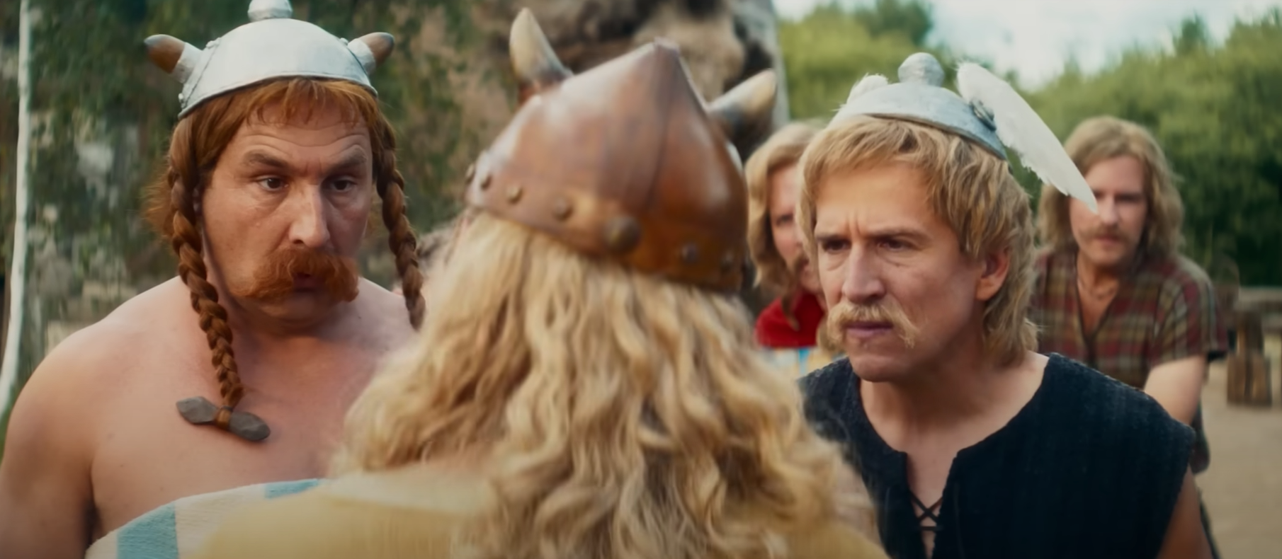 Guillaume Canet et Gilles Lellouche dans Astérix et Obélix : L'Empire du Milieu