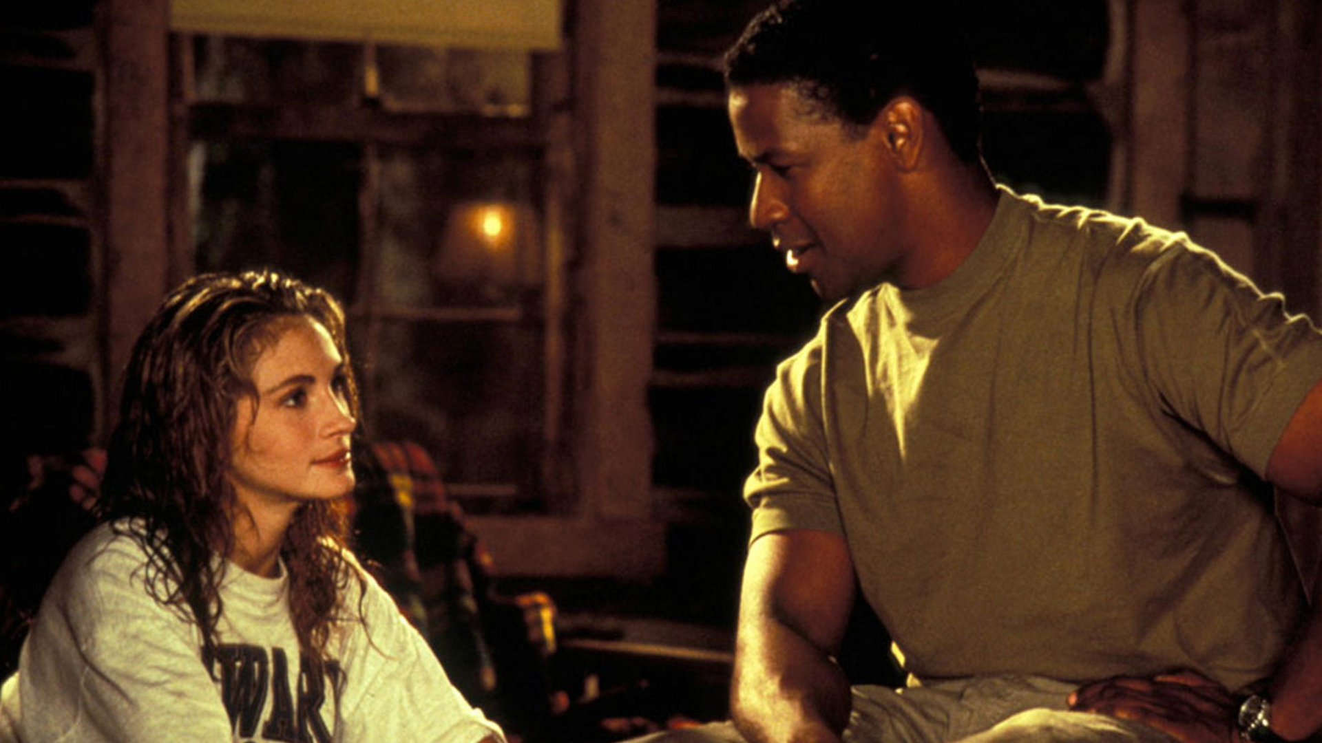 Julia Roberts (Darby Shaw) et Denzel Washington (Gray Grantham) - L'Affaire Pélican