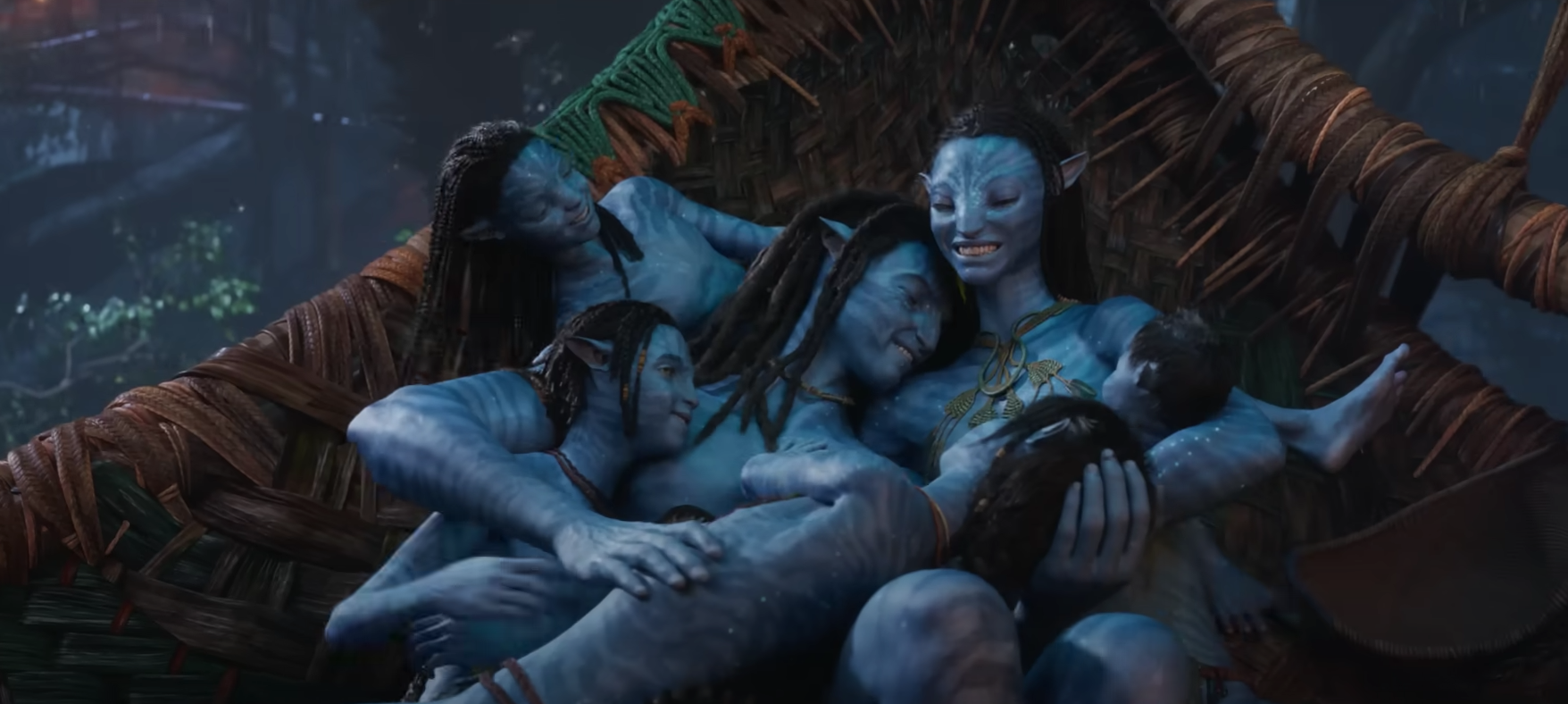 Jake, Neytiri et leur famille - Avatar : la voie de l'eau
