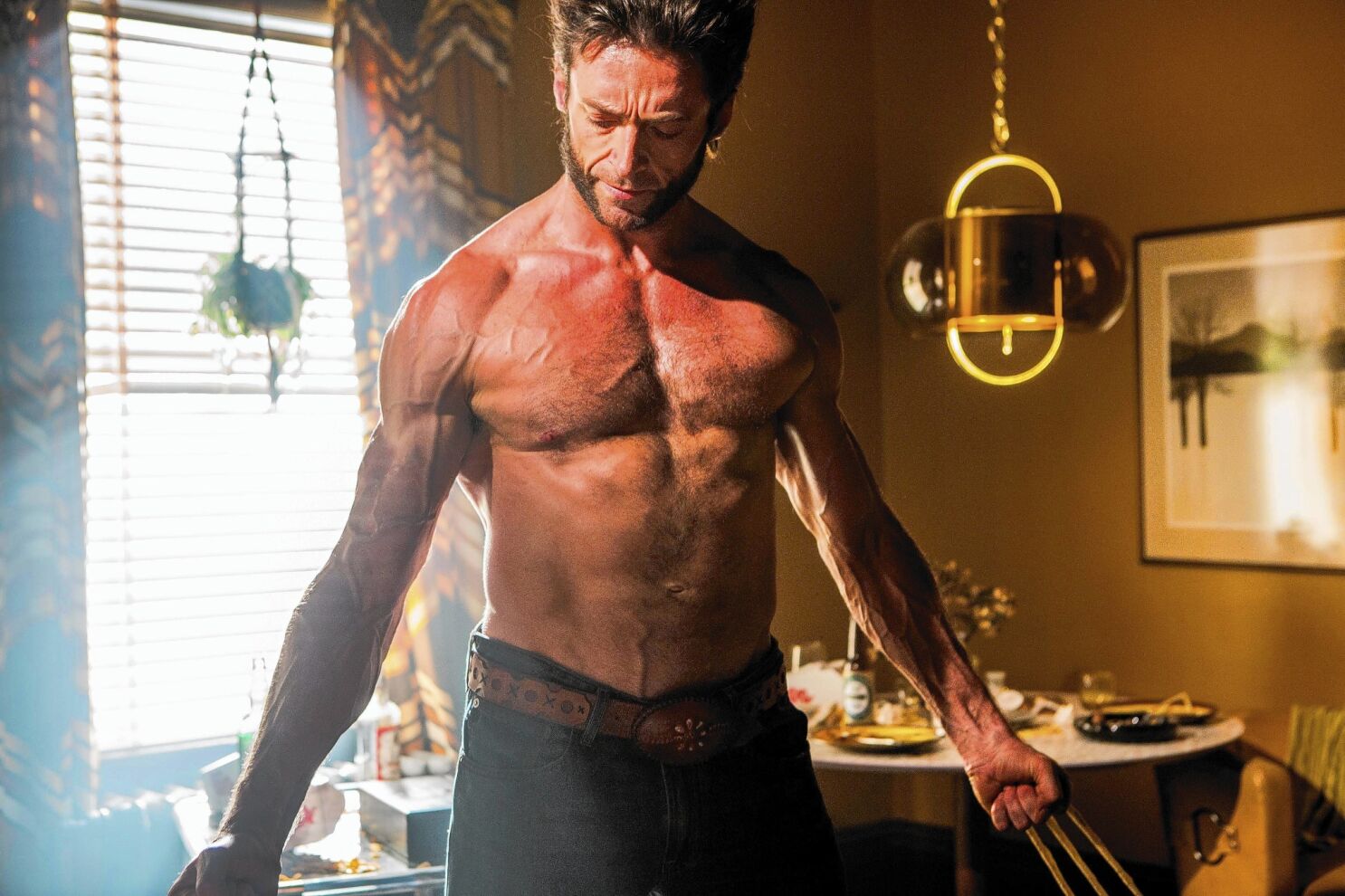 4. Hugh Jackman's Iconic Blonde Hair in X-Men: Days of Future Past - wide 3