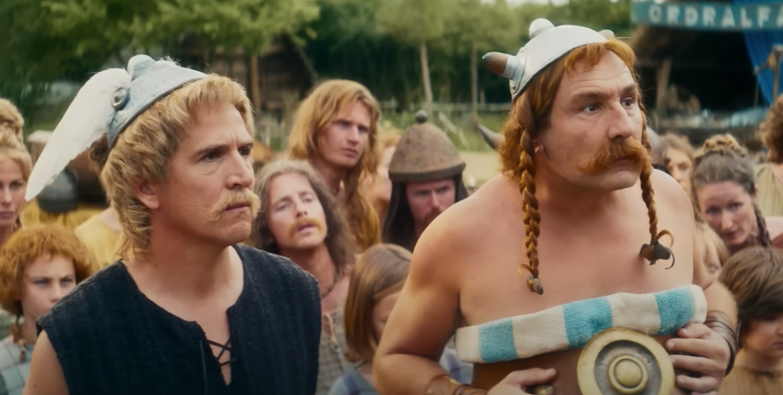 Astérix (Guillaume Canet), Obélix (Gilles Lellouche) - Astérix et Obélix : L'Empire du Milieu