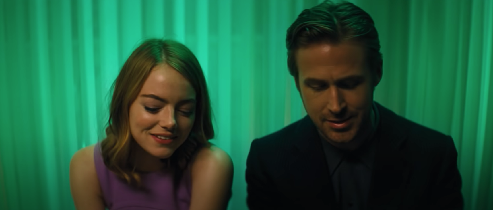 Emma Stone et Ryan Gosling dans La La Land Emma Stone et Ryan Gosling dans La La Land