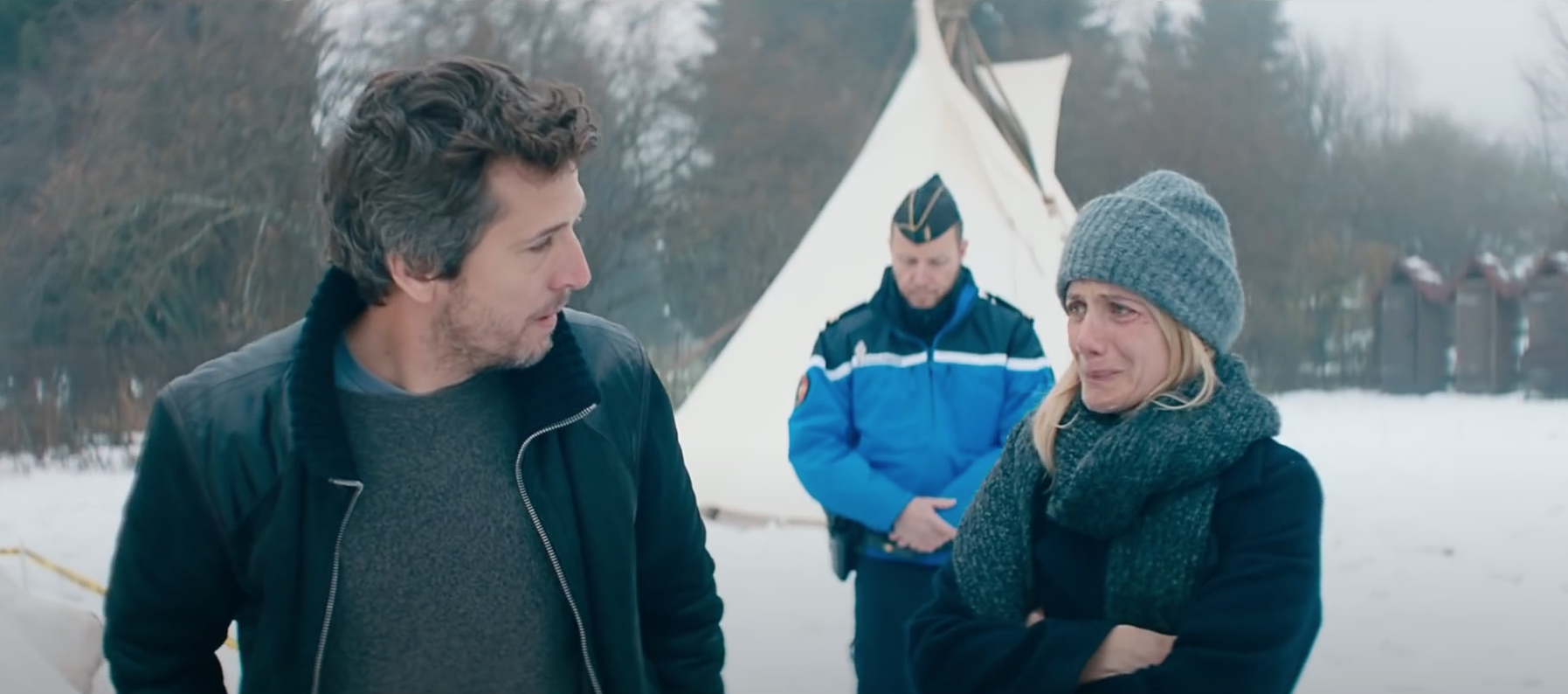 Guillaume Canet et Mélanie Laurent dans le film Mon Garçon