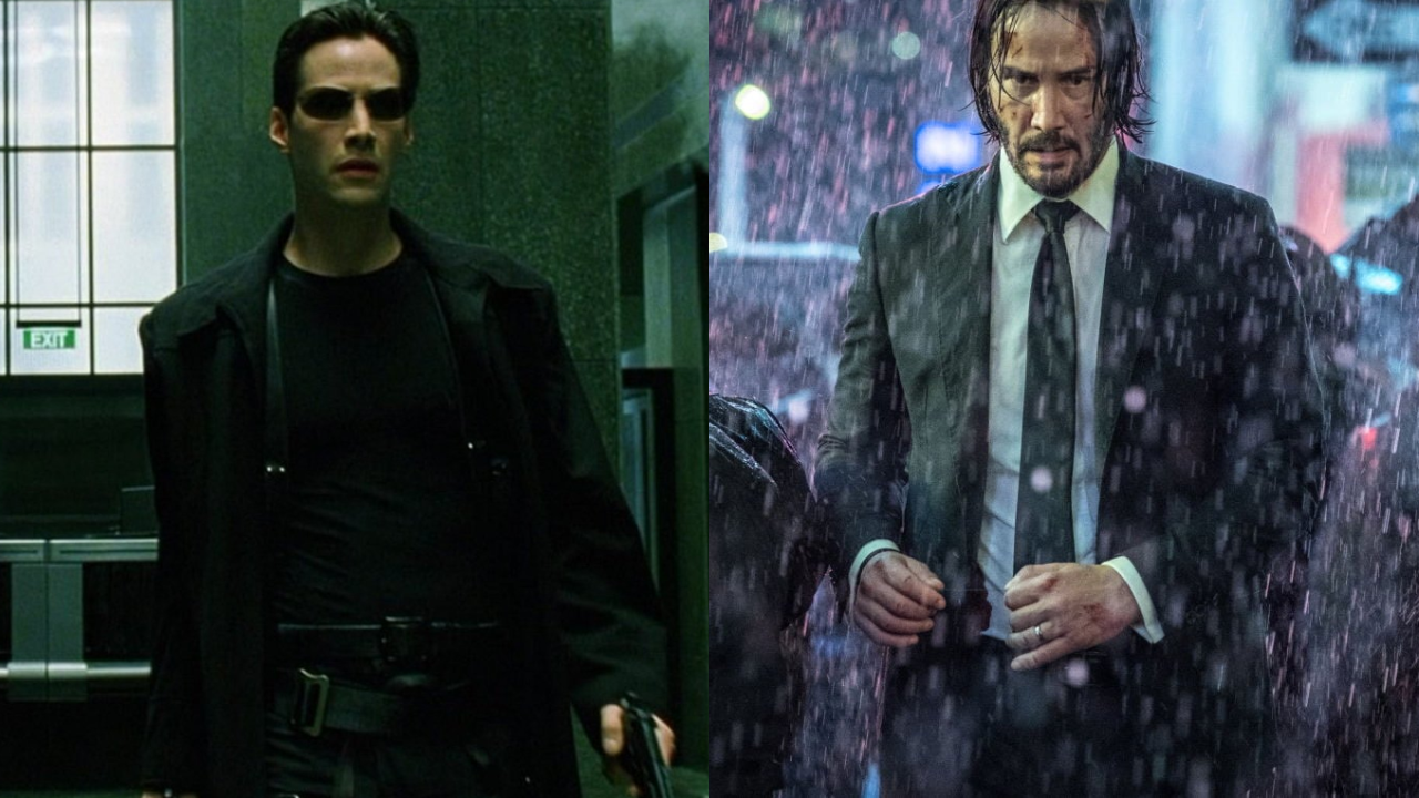 Neo (Keanu Reeves) - Matrix : John Wick (Keanu Reeves) - John Wick : Parabellum