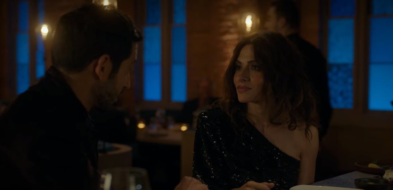 Billie (Sarah Shahi) et Majid (Darius Homayoun) - Sex/Life saison 2 épisode 1