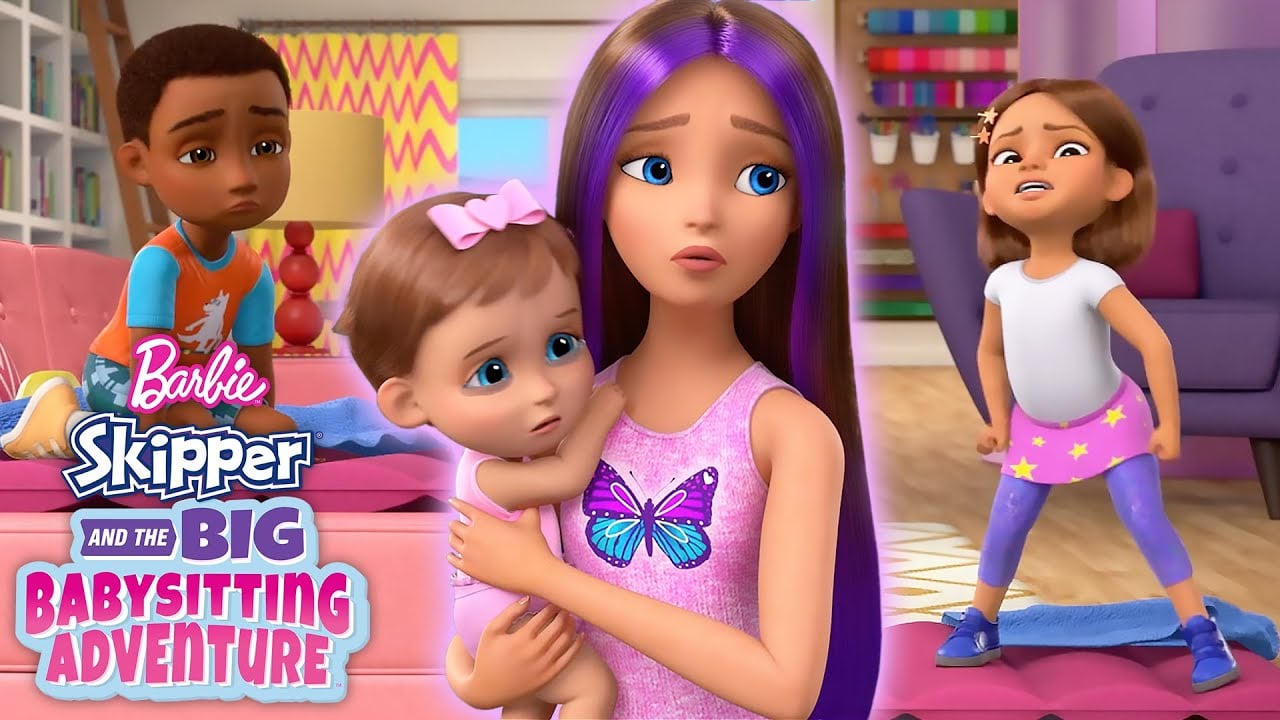 Extrait du film Barbie : Skipper - La grande aventure de baby-sitting ...