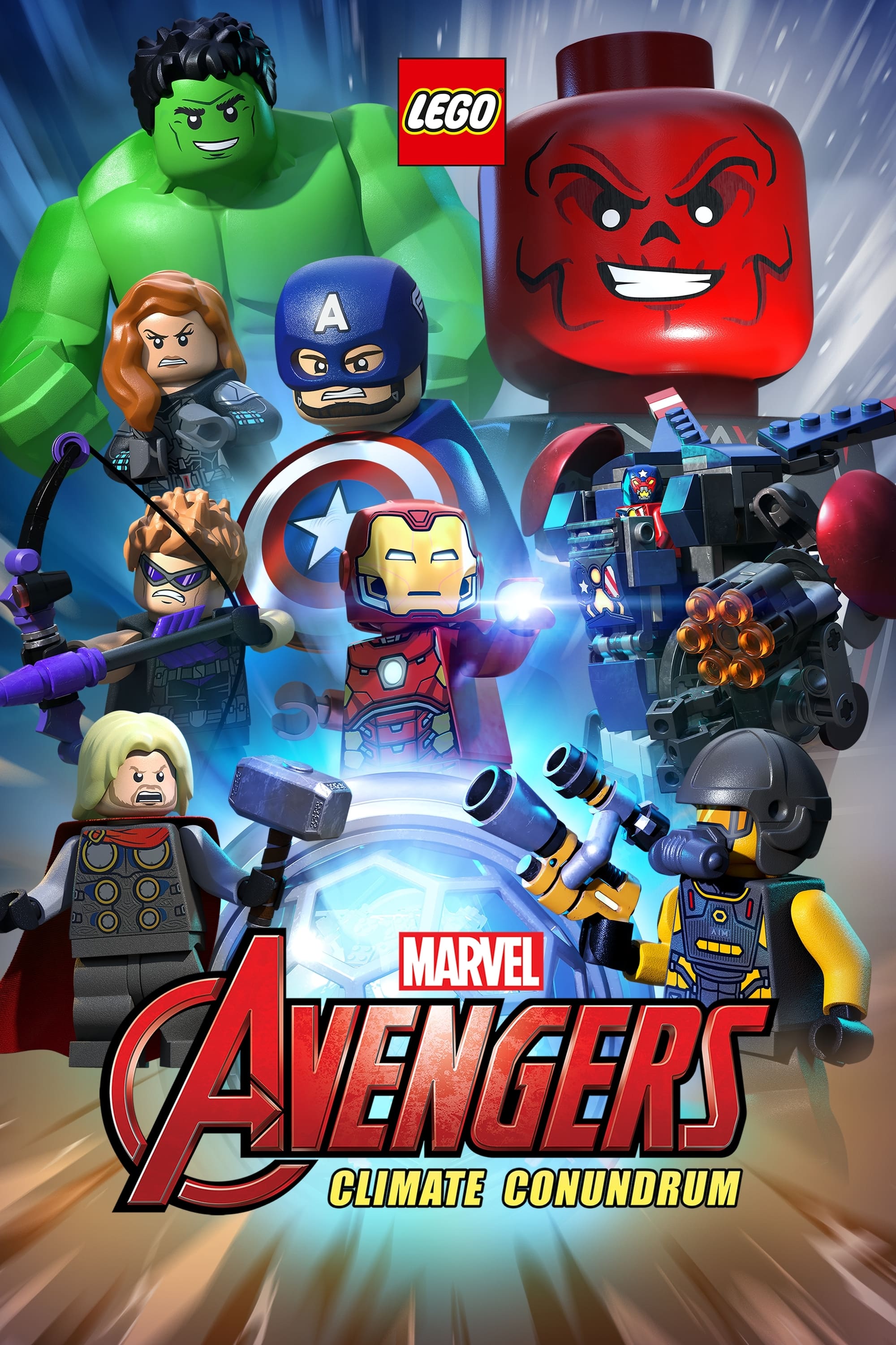 Poster Lego Marvel Avengers : l'énigme climatique - Affiche 1 sur 1 -  AlloCiné