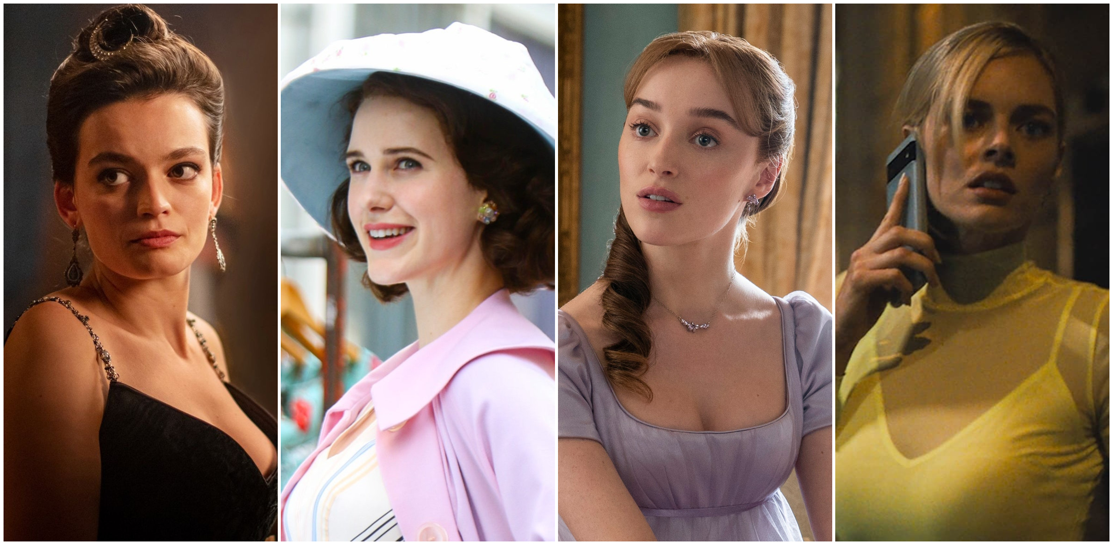 Emma Mackey, Rachel Brosnahan, Phoebe Dynevor et Samara Weaving