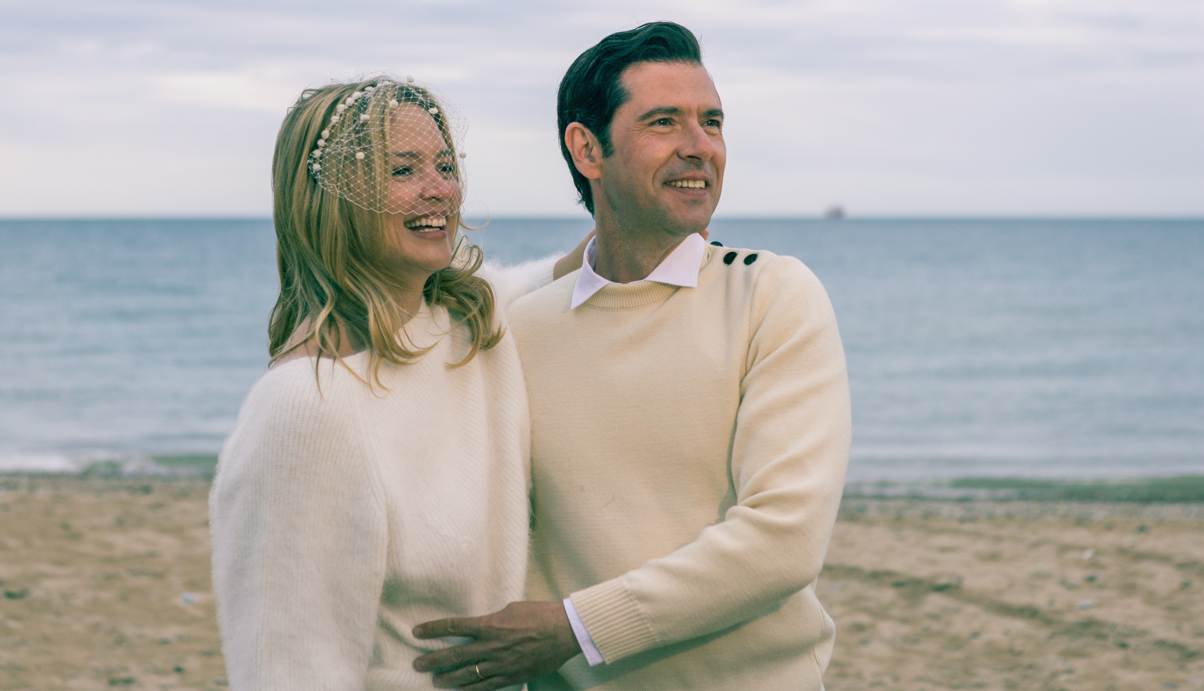 Blanche (Virginie Efira) et Grégoire (Melvil Poupaud) - L'Amour et les forêts