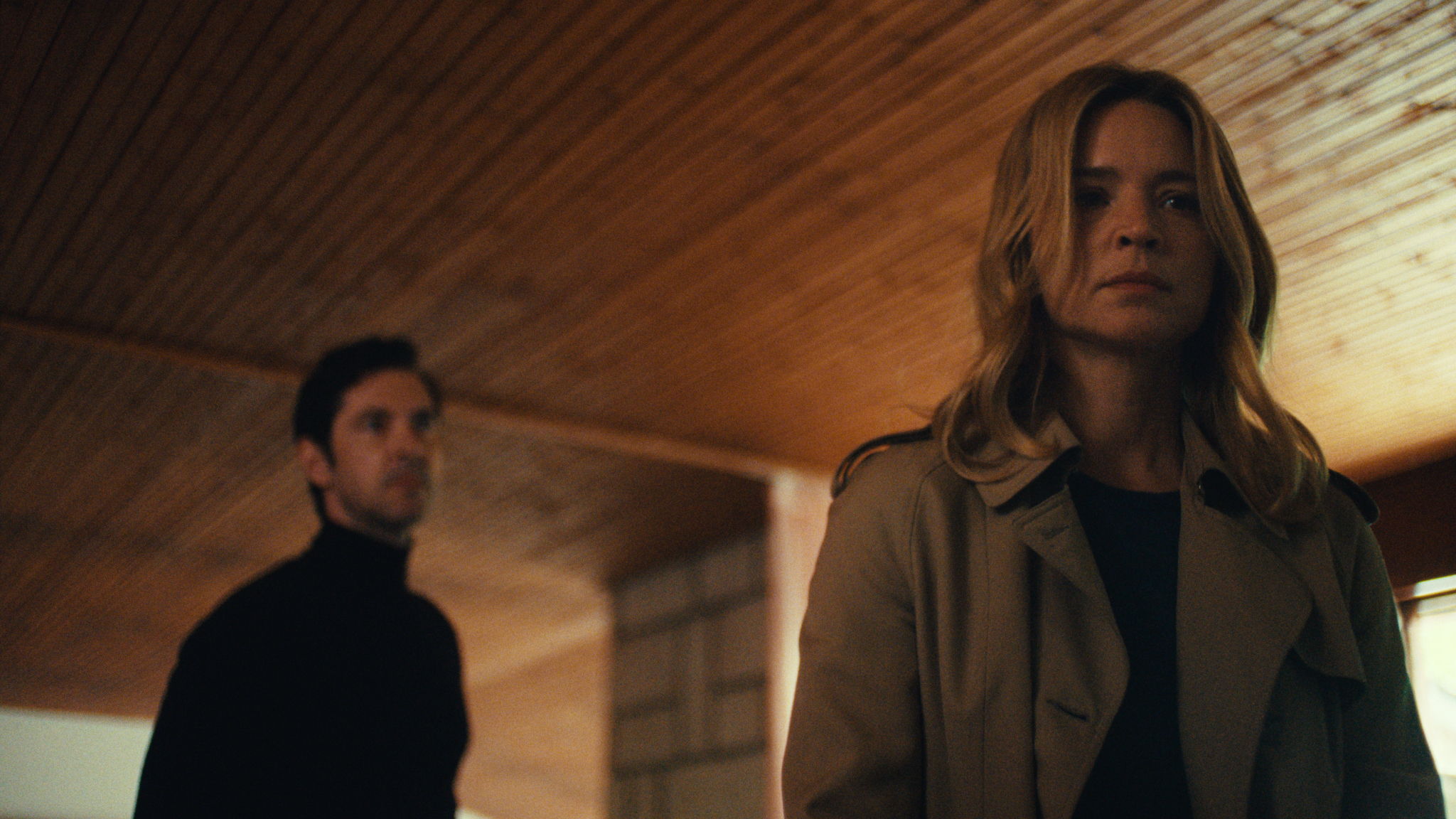 Blanche (Virginie Efira) et Grégoire (Melvil Poupaud) - L'Amour et les forêts
