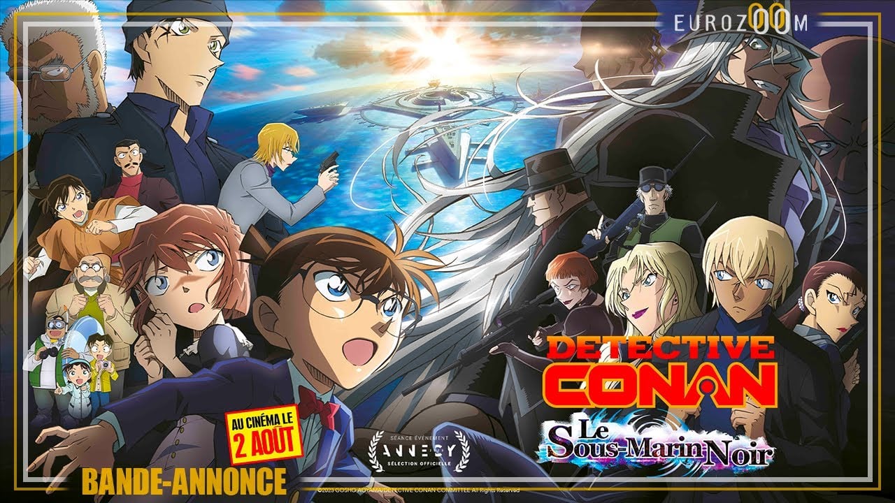 Trailer Du Film Détective Conan: Le Sous-marin Noir, Détective Conan ...