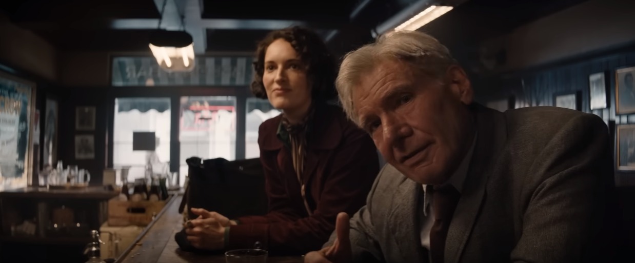 Phoebe Waller-Bridge et Harrison Ford - Indiana Jones et le Cadran de la Destinée ©The Walt Disney Company France