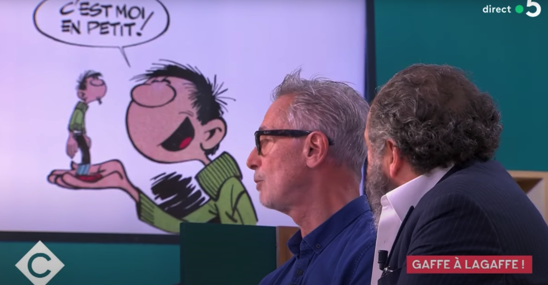 Thierry Lhermitte et Patrick Timsit invités à l'émission C à vous