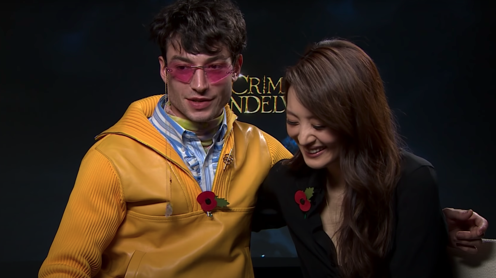 Ezra Miller - Claudia Kim