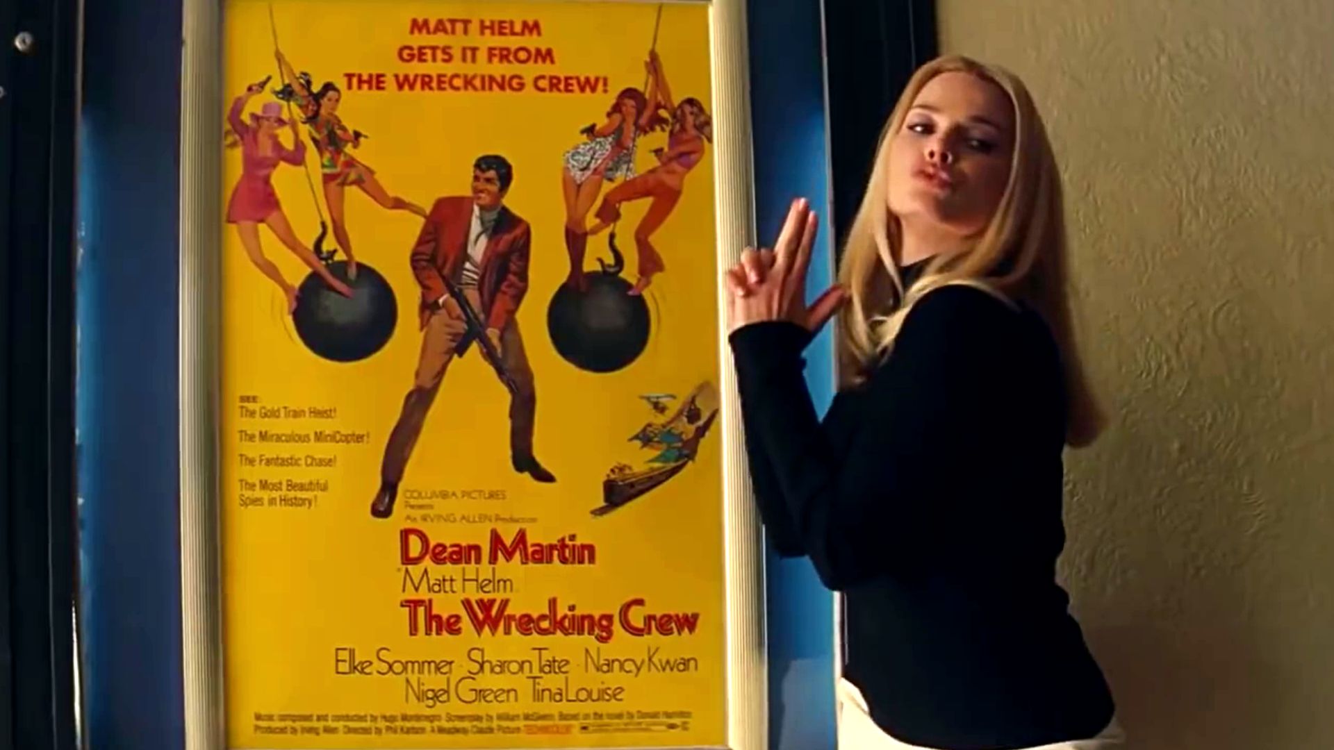 Margot Robbie dans Once Upon a Time in Hollywood @ Sony Pictures